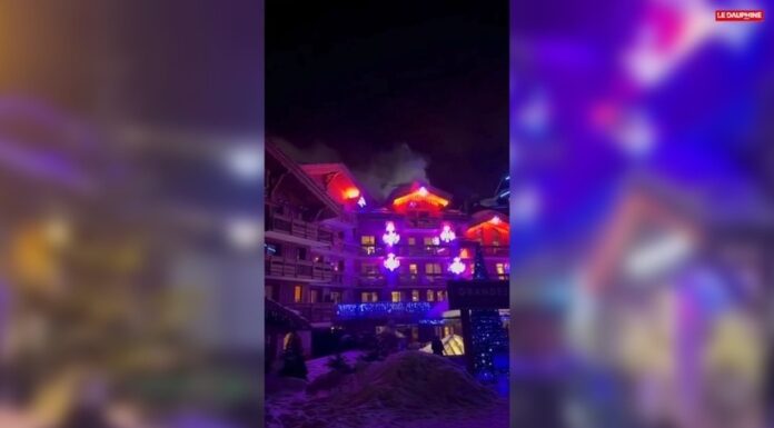Incendiu la un hotel de cinci stele din Courchevel 1850, Franța. Peste 80 de persoane au fost evacuate