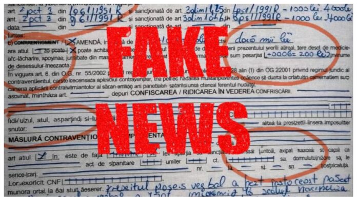 Jandarmeria avertizează asupra unui proces-verbal falsificat cu AI, de la protestele din 24 ianuarie, care circulă pe internet