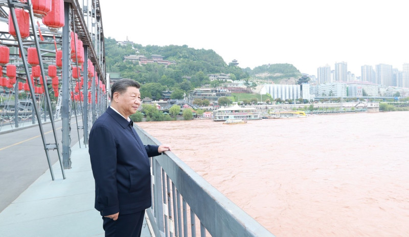 CHINA GANSU LANZHOU XI JINPING INSPECTION (CN)?