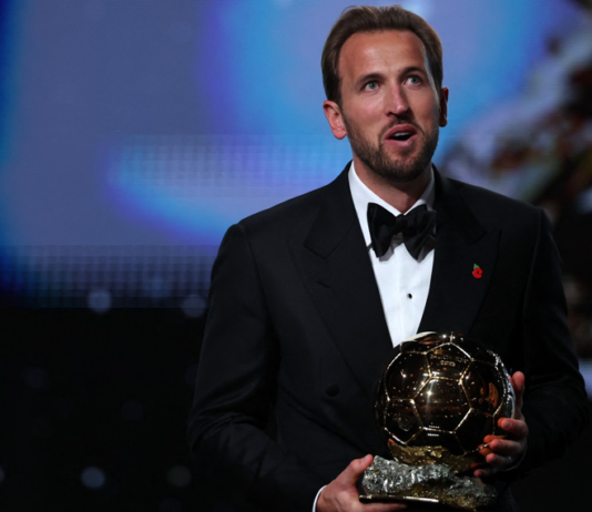 Fotbalistul englez Harry Kane a câştigat Balonul de Aur. Care au fost cei 10 jucători finaliști și întreg clasamentul