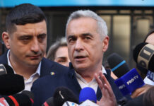George Simion spune că este „singurul nebun care încă îl susţine” pe Călin Georgescu