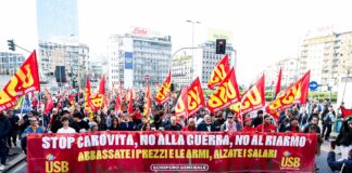 Proteste în Italia împotriva costului vieţii și a reînarmării: aproximativ 1,5 milioane de oameni au participat. „Nu ne pot opri”